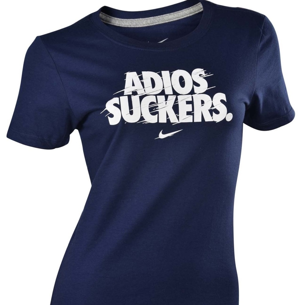 5/$15 Girls Nike Adios Suckers Slim Fit Tee Shirt
